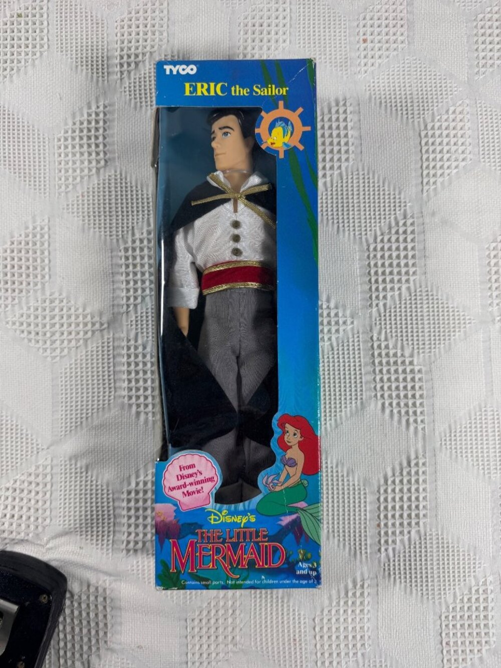 Disneys The Little Mermaid Prince Eric The Sailor Doll 1991 By Tyco 1805 NIB